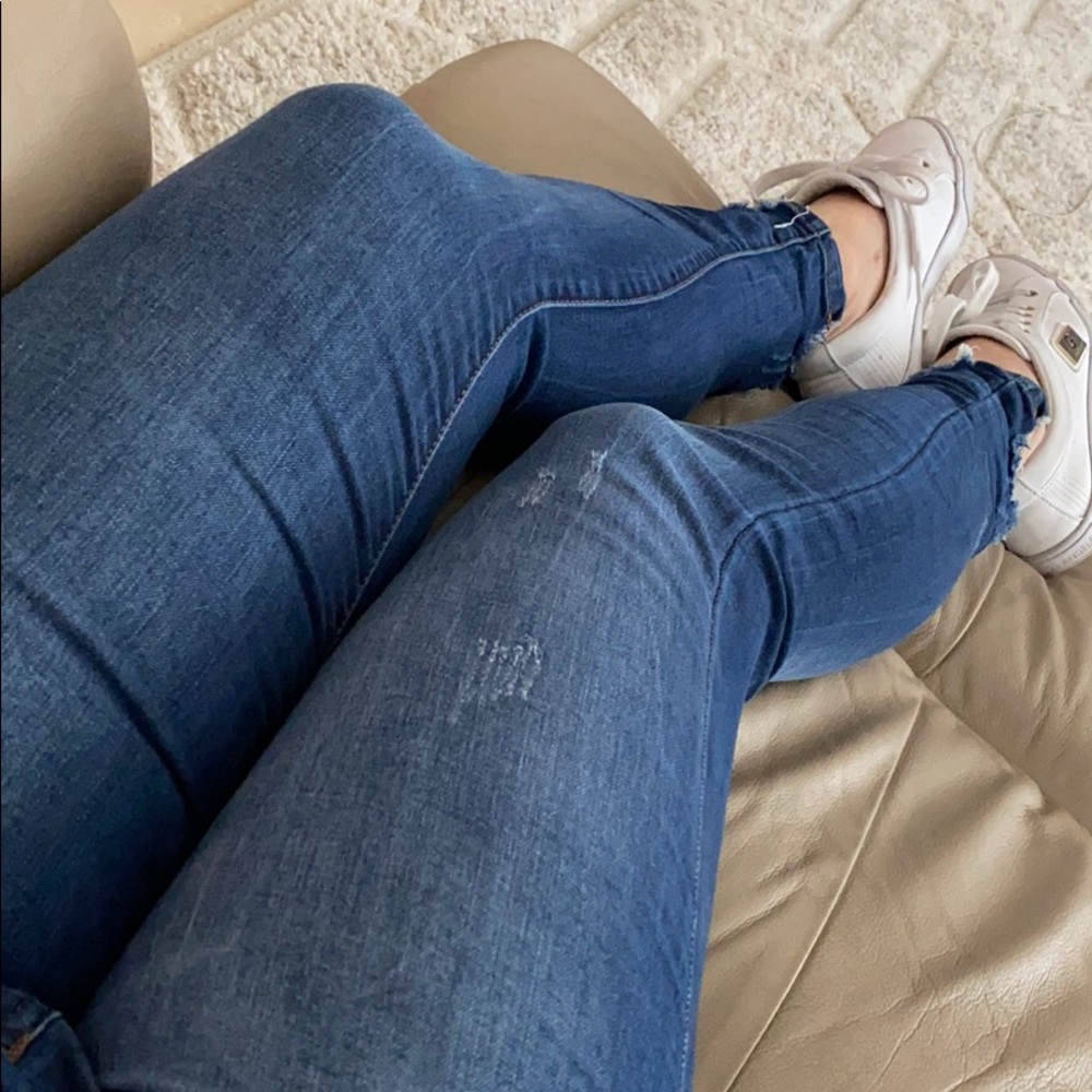 Wax jeans skinny